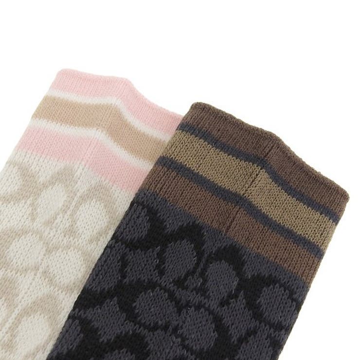 Coach コーチ QUARTER SOCKS ソックス 靴下[品番：SESB0015138