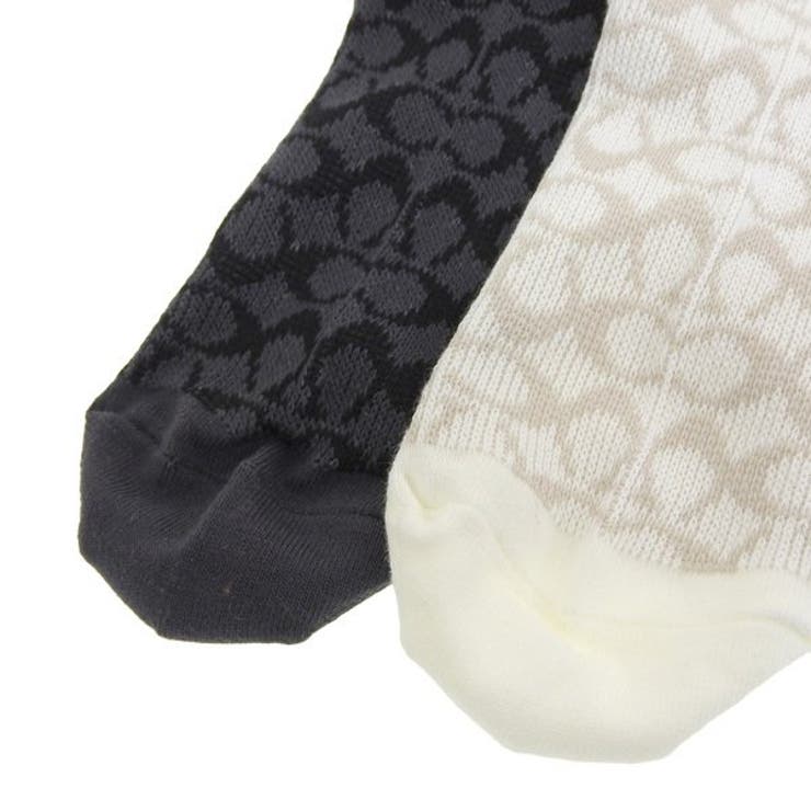 Coach コーチ QUARTER SOCKS ソックス 靴下[品番：SESB0015138