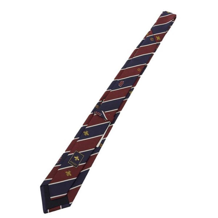 GUCCI グッチ SNAKE BEE SILK TIE ネクタイ[品番：SESB0015112