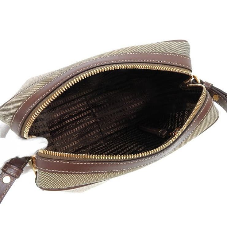 PRADA プラダ ショルダーバッグ ロゴ ジャカード キャンバス PRADA プラダ ショルダーバッグ ロゴ ジャカード キャンバス