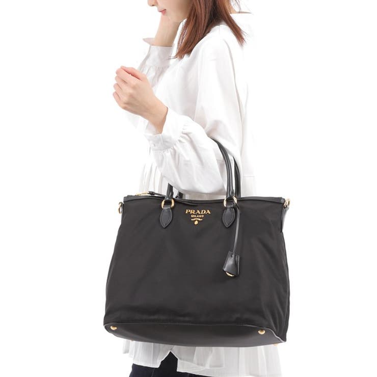 PRADA プラダ TESSUTO+SOFT 2WAY バッグ[品番：SESB0012107]｜Riverall 