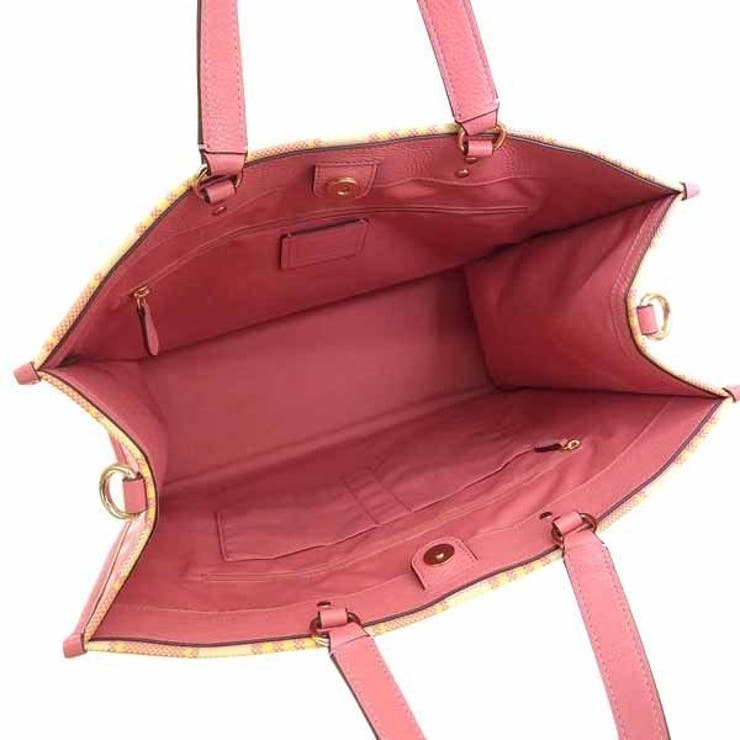 Coach dempsey top tote 40 red