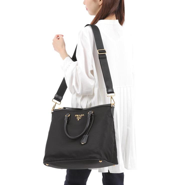 【プラダ】TESSUTO SOFT　ナイロン　2way ハンドバッグ プラダ】TESSUTO SOFTナイロン2way ハンドバッグ