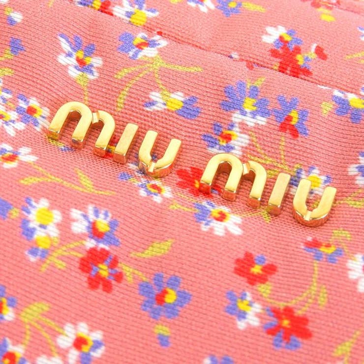 Miu Miu ミュウミュウ ポーチ コスメポーチ[品番：SESB0014910