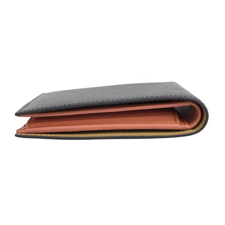ポールスミス 財布 二つ折り メンズ 折財布 レザー ブラック オレンジ Wallet Bfold Coin M1a 43 Istrgs 79 Paul Smith Www Carolinetrudelco Com