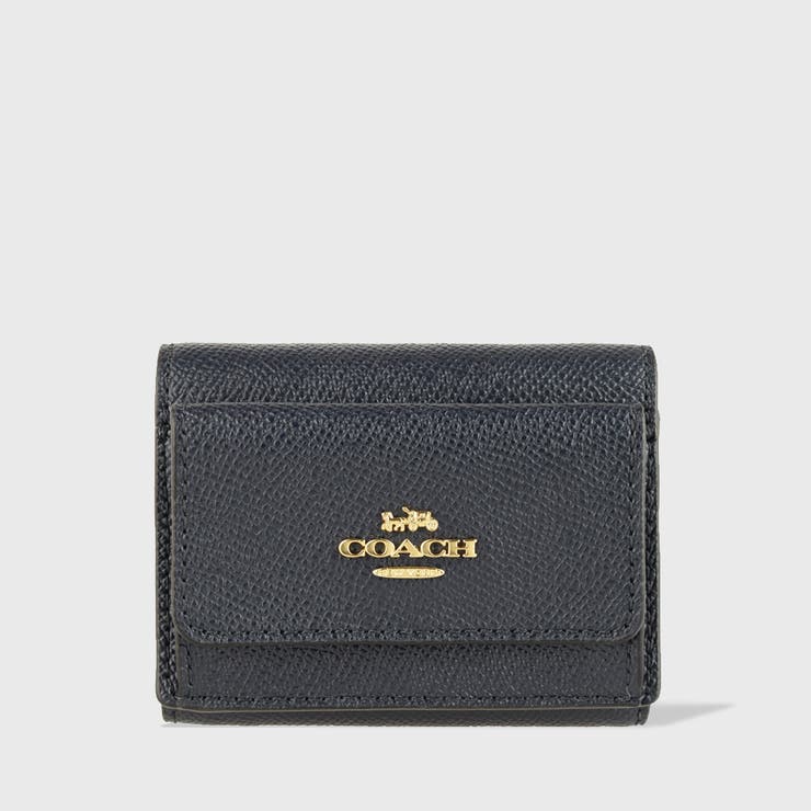 Coach mini 2025 trifold wallet