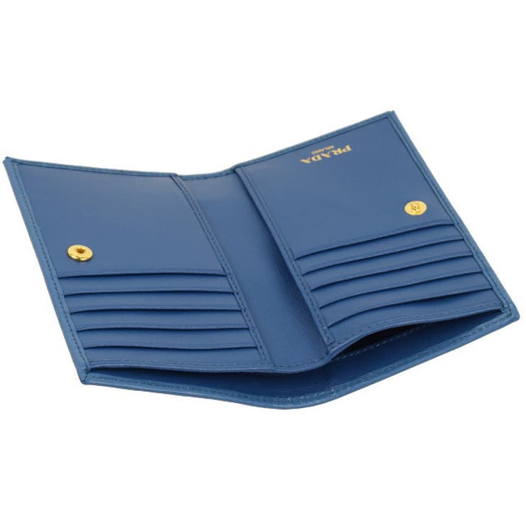 PRADA プラダ カードケース 二つ折り財布[品番：SESB0009645