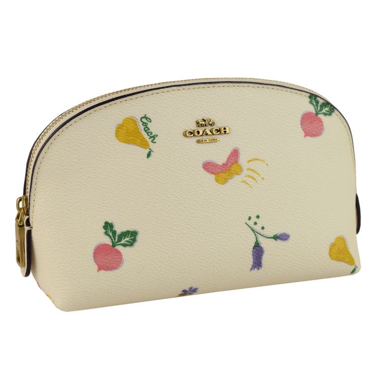 美品　COACH コーチ メイクアップ ケース コスメティック ケース Coach コーチ COSMETIC CASE メイクポーチ[品番：SESB0017900