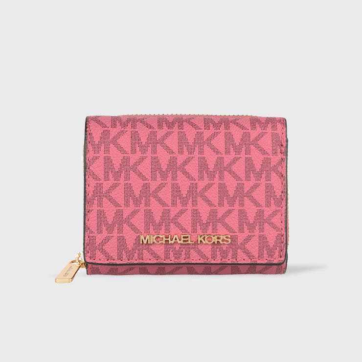 Michael kors jet sales set travel wallet pink