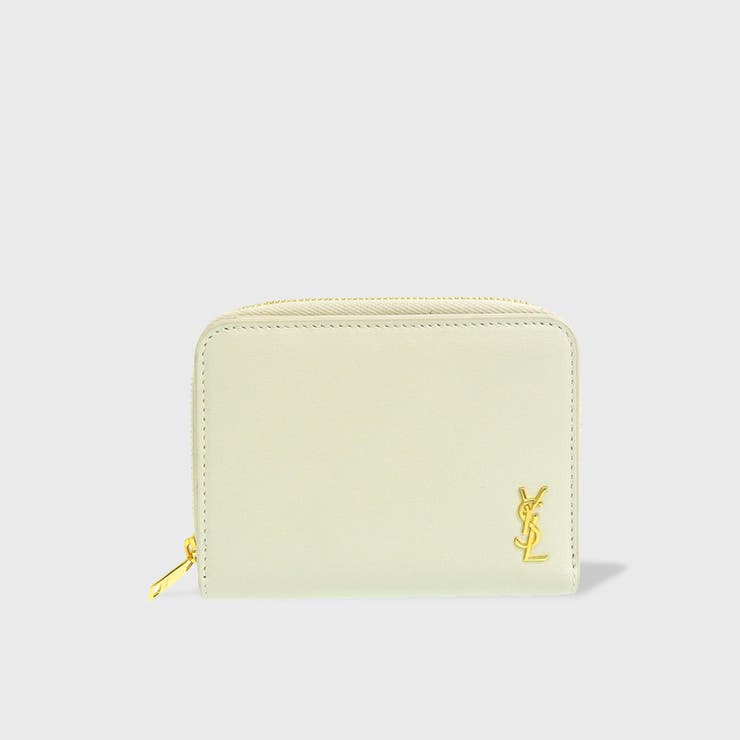 SAINT LAURENT 二つ折り財布 ホワイト Saint Laurent サンローラン 二