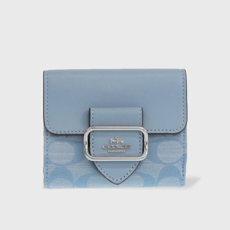 COACH コーチ SMALL MORGAN WALLET 二つ折り 財布[品番:SESB0020070