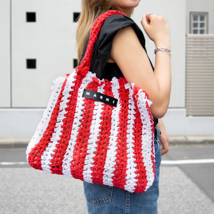 MARNI マルニ MARKET TOTE トートバッグ  A4可[品番：SESB0020162]｜Riverall（リヴェラール）のレディースファッション通販｜SHOPLIST（ショップリスト）