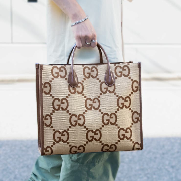 楽天市場】GUCCI グッチ トートバッグ ラージトート ショルダー