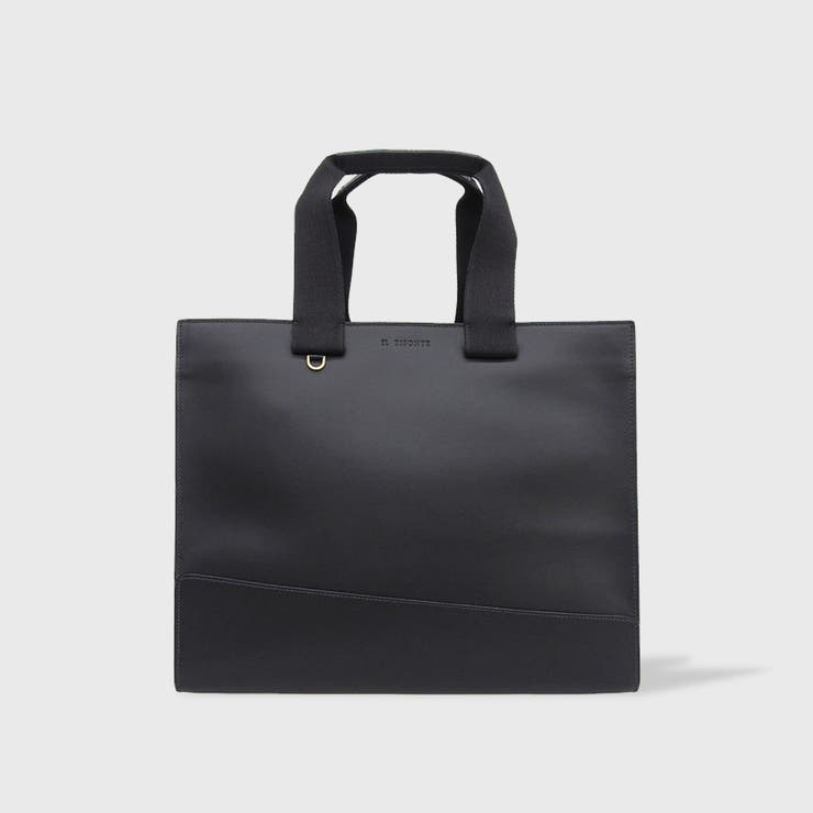 美品】 IL BISONTE イルビゾンテ レザー トートバッグ 黒