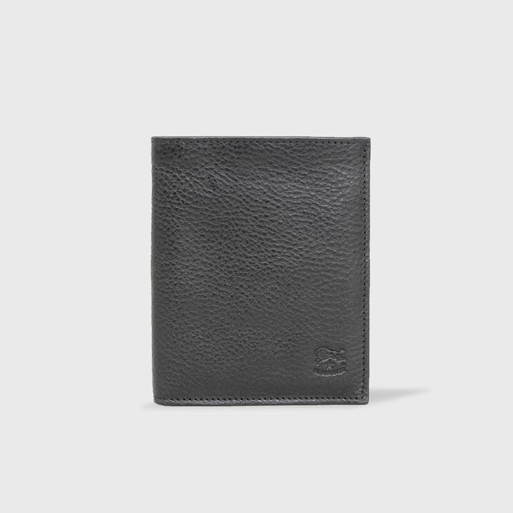 IL BISONTE イルビゾンテ 二つ折り 財布 カード ケース レザー[品番