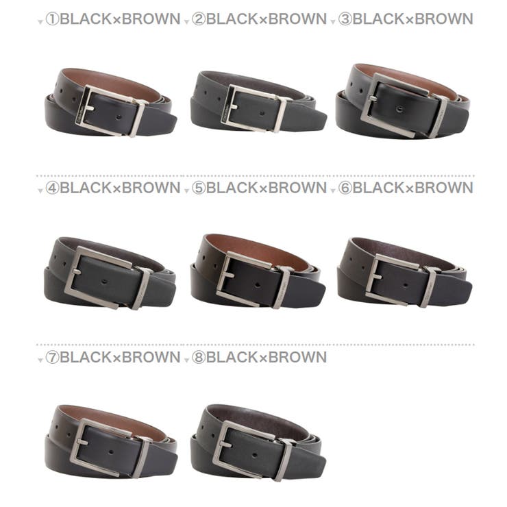 CALVIN KLEIN カルバンクライン リバーシブル レザー ベルト | Riverall | 詳細画像2 