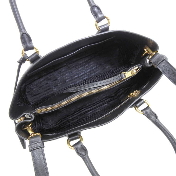 Prada glace sales calf nero