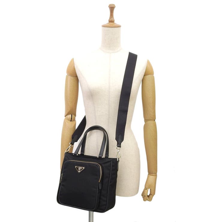 PRADA プラダ TESSUTO ショルダーバッグ トートバッグ 2WAY