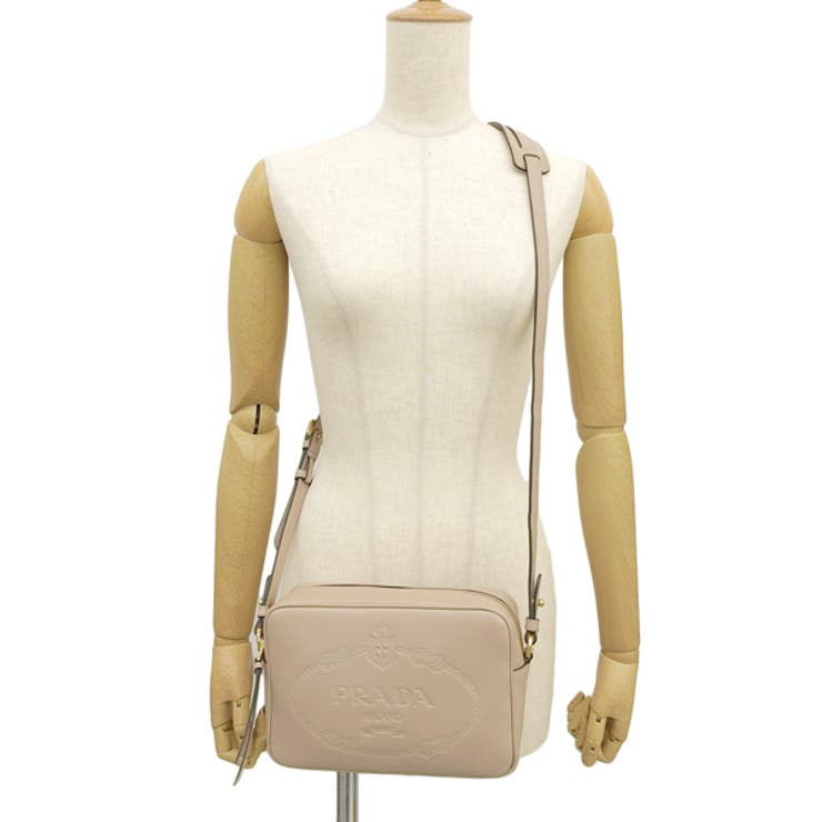 PRADA プラダ ショルダーバッグ GLACE CALF CAMMEO