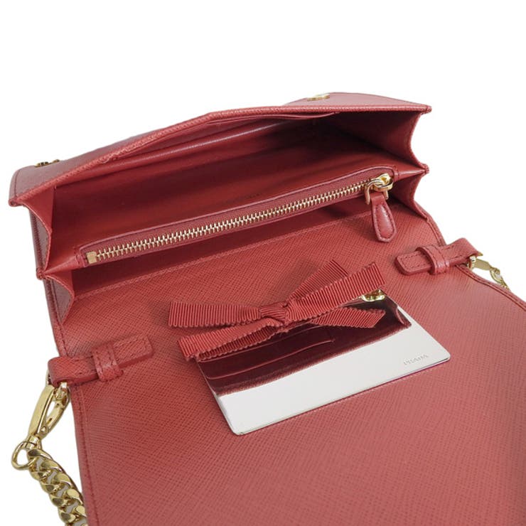 PRADA プラダ SAFFIANO LUX ショルダーバッグ[品番：SESB0017399