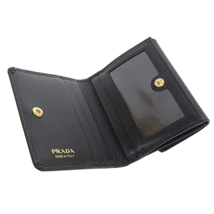 PRADA プラダ VITELLO MOVE 二つ折り財布[品番：SESB0018234