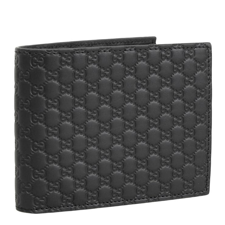 大人の上質  マイクロ グッチ GUCCI グッチシマ レザー[品番 財布 二つ折り 小物