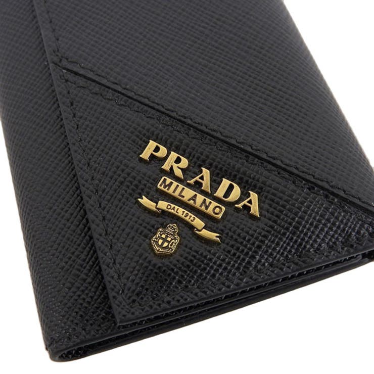 PRADA キーケース 箱付き ブラック 高級感 美品 プラダ PRADA キーケース （ブラック） -waja bazar - 海外