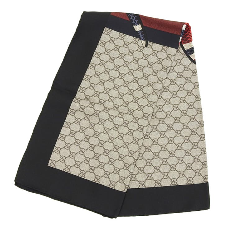 GUCCI グッチ スネークプリント スカーフ[品番：SESB0017795