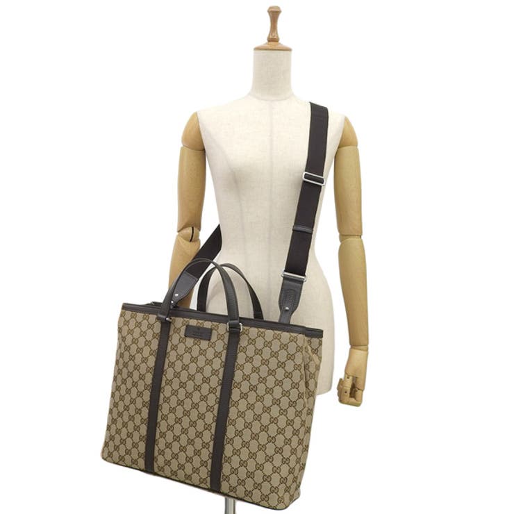 GUCCI グッチ GG キャンバス ショルダーバッグ トートバッグ 2WAY[品番