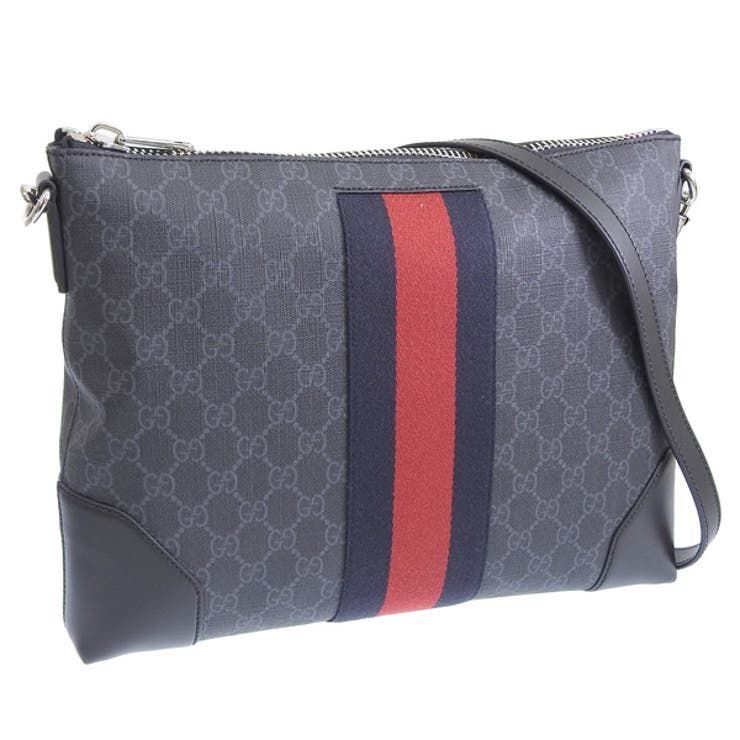 GUCCI グッチ GG スプリーム 斜めがけ ショルダー バッグ A4可