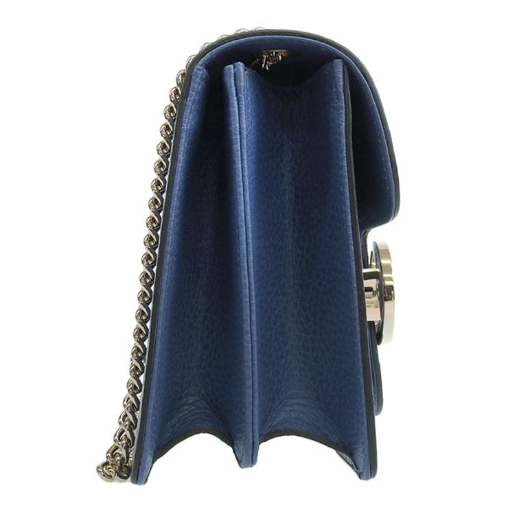 美品　オールドグッチ　ワンショルダーバッグ　インターロッキング　紺色　フラップ 美品 オールドグッチ ワンショルダーバッグ インターロッキング