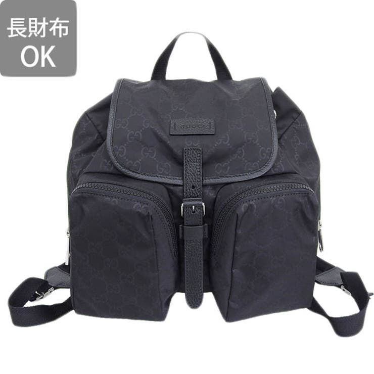 GUCCI グッチ GGシグネチャー ナイロン バックパック リュック[品番
