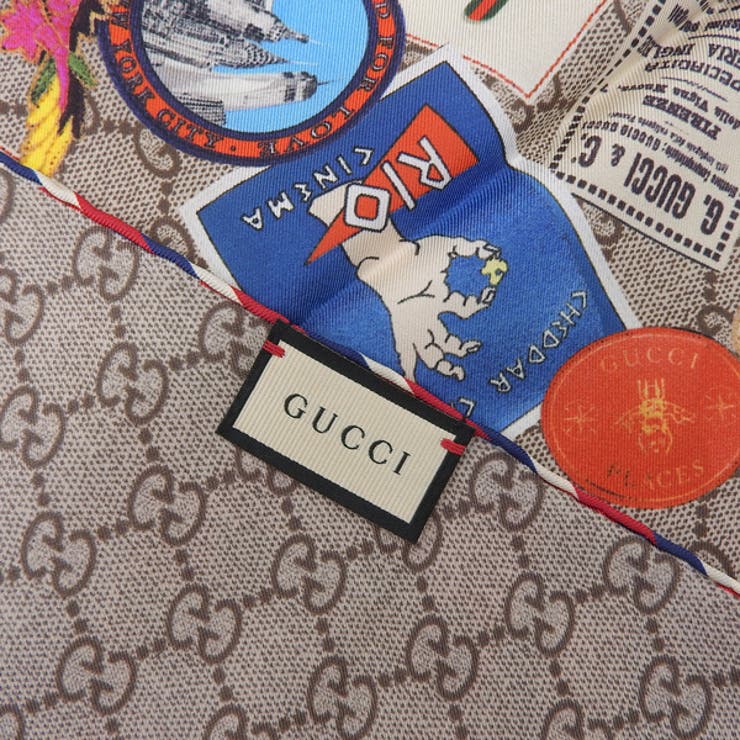 GUCCI グッチ タイガープリント スカーフ[品番：SESB0016340 