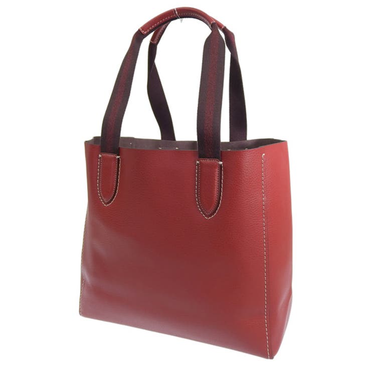 Coach red derby on sale tote