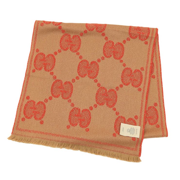 GUCCIグッチ　ウールジャガードスカーフ GUCCI グッチ GG ウールジャガード スカーフ[品番：SESB0017327