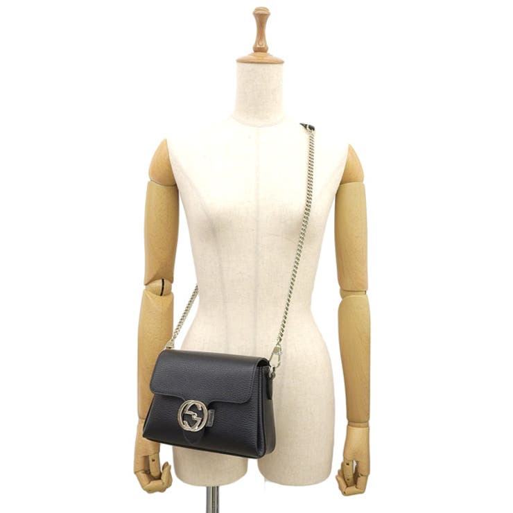 GUCCI グッチ インターロッキング ショルダーバッグ[品番