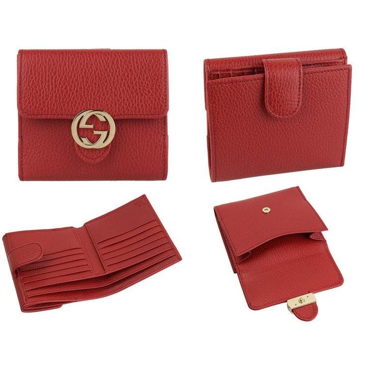 GUCCI グッチ 財布 二つ折り レディース 折財布[品番 GUCCI グッチ 財布 二つ折り レディース 折財布[品番