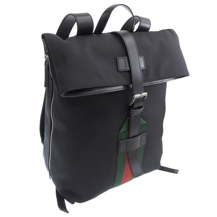 GUCCI グッチ ウェブストライプ バックパック A4可[品番：SESB0019081 