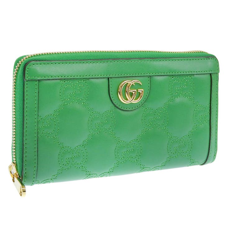 GUCCI グッチ GG マトラッセ ZIP AROUND 長財布 レザー