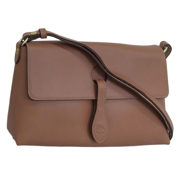 IL BISONTE イルビゾンテ 肩がけ ショルダー バッグ レザー[品番