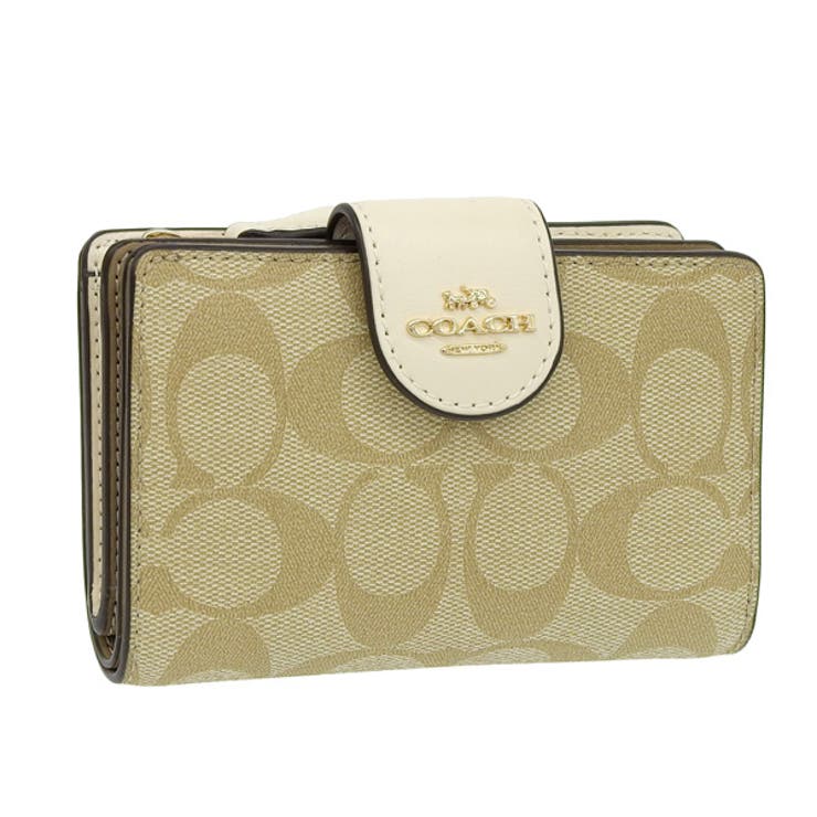 Coach コーチ MEDIUM CORNER 二つ折り財布