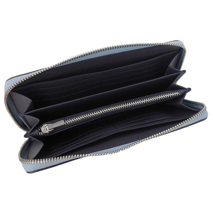【Coach 】Long Zip 長財布  在庫確認ください コーチ 長財布 / LONG ZIP AROUND WALLET / カーキ シグネチャー