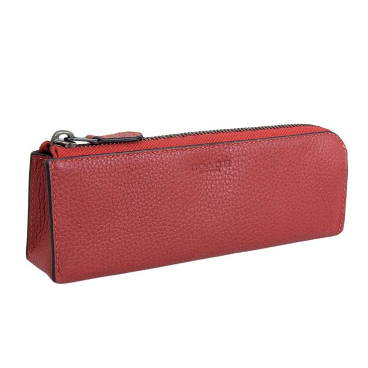 COACH コーチ ポーチ ペンケース 小物入れ ポーチ レザー[品番 