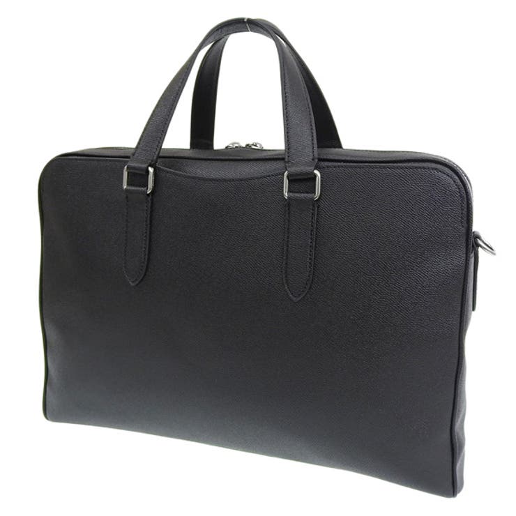 美品✨ コーチ ブリーフケース グラハム 2way ビジネス A4 レザー 黒 Coach コーチ グラハム ブリーフ 2WAY[品番：SESB0016482]｜Riverall