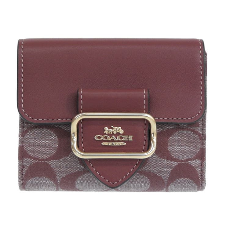 【新品未使用】COACH コーチ SMALL MORGAN WALLET