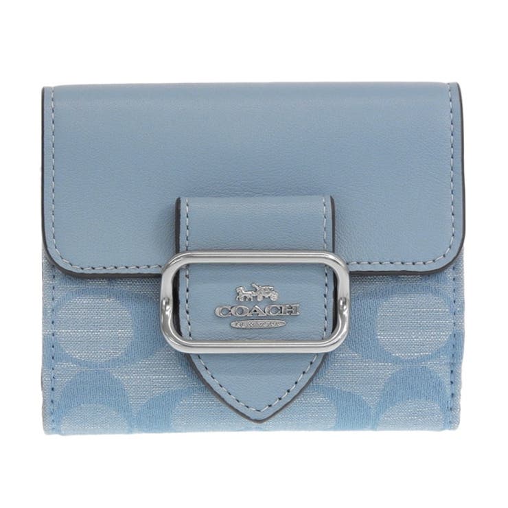 【新品】COACH 二つ折り財布 スモール モーガン CH151 デニムマルチ COACH コーチ 財布 ☆COACH☆ スモール モーガン ウォレット