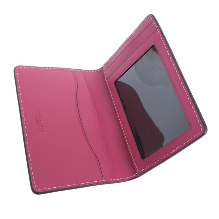 Coach hotsell wallet id