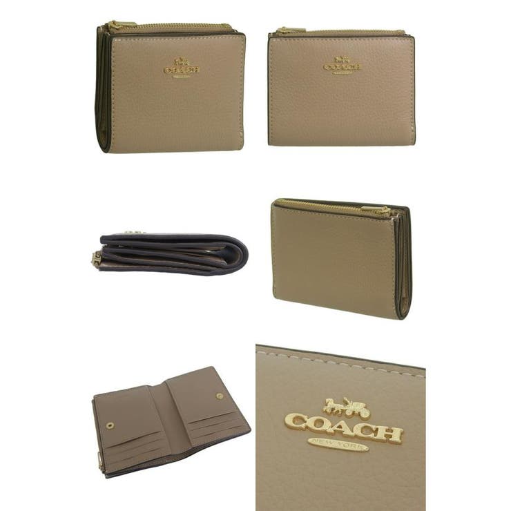 COACH  コーチ 財布 二つ折り レディース  折財布 バイカラー | Riverall | 詳細画像4 