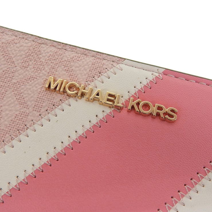 MICHAEL KORS マイケルコース JET SET 二つ折り財布[品番：SESB0018219