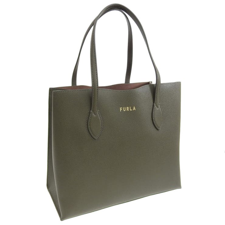 ［美品］FURLA PIN トートバッグ Lサイズ 保存袋付き 美品］FURLA PIN トートバッグ Lサイズ 保存袋付き